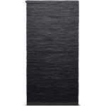 Rug Solid Cotton Teppich 140 x 200cm Charcoal