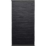 Rug Solid - Cotton Teppich Charcoal, 65x135 cm - Charcoal Charcoal