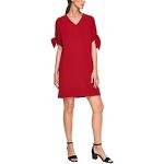 Rote s.Oliver Black Label V-Ausschnitt Damenkleider Größe XS 