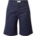 Marineblaue s.Oliver High Waist Shorts aus Baumwolle für Damen Größe XS 