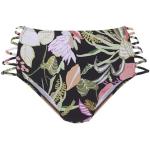 s.Oliver RED LABEL Beachwear LM Damen Herbst Bikini-Unterteile, schwarz Bedruckt, 36