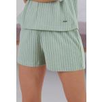 Grüne s.Oliver Nachhaltige Shorts & kurze Hosen aus Elastan für Damen Größe XS Weite 36, Länge 34 