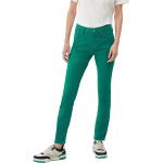 Grüne s.Oliver Skinny Jeans aus Baumwollmischung für Damen Größe S 