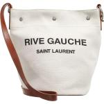 Cremefarbene Saint Laurent Paris Rive Gauche Damenbeuteltaschen 