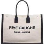 Beige Saint Laurent Paris Rive Gauche Shopper  für Damen 
