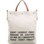 Beige Saint Laurent Paris Tote Bags & Henkeltaschen für Damen 
