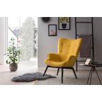 Gelbe Moderne SalesFever Sessel 