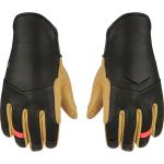 Reduzierte Schwarze Salewa Fingerhandschuhe aus Leder für Damen Größe S 