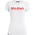 Weiße Salewa T-Shirts für Damen Größe S 