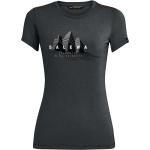 Schwarze Salewa T-Shirts aus Jersey für Damen Größe M 