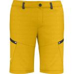 Reduzierte Gelbe Atmungsaktive Salewa Herrenkletterhosen aus Polyester Größe M 