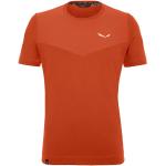 Reduzierte Orange T-Shirts Orangen aus Baumwolle für Herren Größe M 