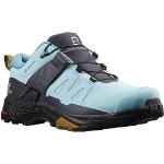Reduzierte Hellblaue Salomon X Ultra 4 Trailrunning Schuhe wasserdicht für Damen Größe 36 