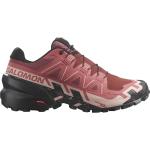 Reduzierte Rote Salomon Speedcross Trailrunning Schuhe für Damen Größe 42 