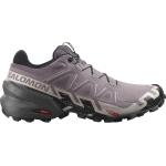 Reduzierte Graue Salomon Speedcross 5 Trailrunning Schuhe für Damen Größe 36,5 