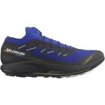 Reduzierte Blaue Salomon Trail Trailrunning Schuhe für Herren Größe 42,5 