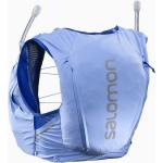 Blaue Salomon Sense Pro Laufrucksäcke mit Innentaschen für Damen 