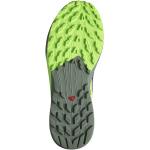 Reduzierte Grüne Salomon Sense Ride Trailrunning Schuhe mit Schnellschnürung für Herren Größe 40 
