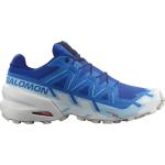 Blaue Salomon Speedcross 3 Trailrunning Schuhe für Herren Größe 40,5 