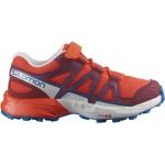 Rote Salomon Speedcross Gore Tex Trailrunning Schuhe Kirschen wasserfest für Kinder Größe 27 