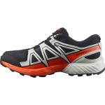 Schwarze Salomon Speedcross Trailrunning Schuhe für Kinder Größe 33 
