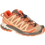 Orange Salomon XA Pro 3D Trailrunning Schuhe Orangen mit Schnellschnürung mit herausnehmbarem Fußbett für Damen Größe 43,5 
