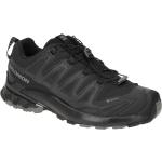 Schwarze Salomon XA Pro 3D Gore Tex Trailrunning Schuhe mit Schnellschnürung mit herausnehmbarem Fußbett für Herren Größe 43,5 