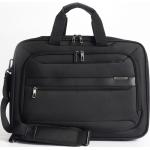 Schwarze Business Samsonite Laptoptaschen & Notebooktaschen aus Leder 