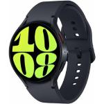 Graue Sportliche 5 Bar wasserdichte SAMSUNG Galaxy Watch6 Armbanduhren aus Glas mit Super-AMOLED-Zifferblatt mit GPS mit Pulsmesser zum Fitnesstraining 