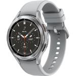 Klassische SAMSUNG Galaxy Watch4 Armbanduhren aus Edelstahl mit Touchscreen-Zifferblatt mit Pulsmesser zum Sport 