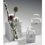 Weiße Sandra Rich Vasen & Blumenvasen aus Porzellan 