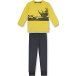 Anthrazite Sanetta Kinderpyjamas & Kinderschlafanzüge aus Baumwolle maschinenwaschbar für Jungen Größe 92 