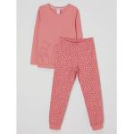 Pinke Sanetta Kinderpyjamas & Kinderschlafanzüge aus Baumwolle Größe 98 