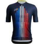 SANTINI Kurzarm Fahrradtrikot - TOUR DE FRANCE 2022 - Rot/Weiß/Blau XL
