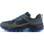 Blaue Saucony Gore Tex Trailrunning Schuhe aus Gummi für Damen Größe 40 