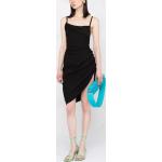 Reduzierte Schwarze Jacquemus Mini Wasserfall-Ausschnitt Partykleider aus Elastan für Damen Größe XS 
