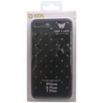 Schwarze iPhone 8 Hüllen mit Nieten aus Polyurethan 