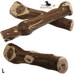 Schecker Hundespielzeug aus Holz 