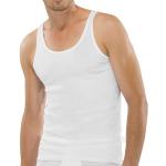 Reduzierte Casual Ärmellose Schiesser Feinripp Unterhemden aus Baumwolle für Herren Größe 4 XL Große Größen 