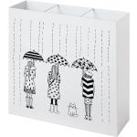 Weiße Loftscape Schirmständer & Regenschirmständer aus Metall 