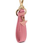 Hellrosa Prada Schlüsselanhänger aus Kalbsleder für Damen Einheitsgröße 