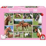 150 Teile Pferde & Pferdestall Kinderpuzzles Tiere 