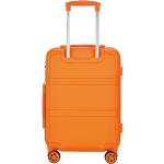 Orange Schneiders Vienna Koffer & Trolleys Orangen aus Kunststoff mit Teleskopgriff 