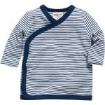 Marineblaue Langärmelige Schnizler Kinderhemden aus Baumwolle für Babys Größe 50 