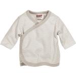 Graue Langärmelige Schnizler Kinderhemden aus Baumwolle für Babys Größe 50 