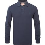 Blaue Klassische Schöffel Herrenpoloshirts & Herrenpolohemden aus Baumwolle Größe 3 XL Große Größen 