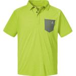 Grüne Schöffel Herrenpoloshirts & Herrenpolohemden aus Polyester Größe M 