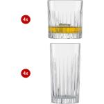 SCHOTT ZWIESEL Serie STAGE 4 x Whiskyglas 364 ml 4 x Longdrink-Glas 440 ml im Set