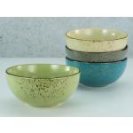 Blaue CreaTable Nature Collection Schalen & Schüsseln aus Keramik 4 Teile 