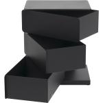 Schwarze Loftscape Schuhschränke aus Metall 